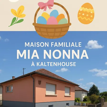 Maison Mia Nonna Avec Garage Et Cour * Kaltenhouse